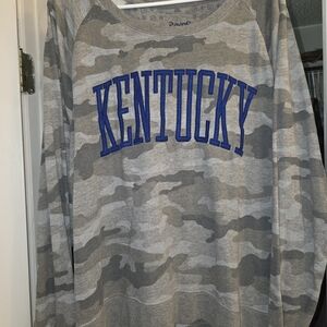 Kentucky Camo Women's Gray Tunic Top
